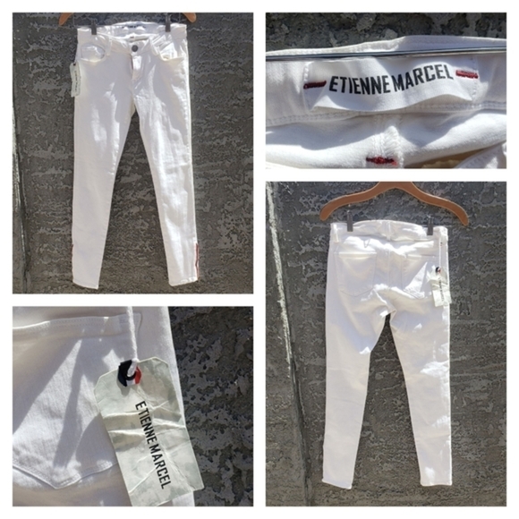 Etienne Marcel Signature Ankle Zip‎ Jeans - Picture 3 of 5